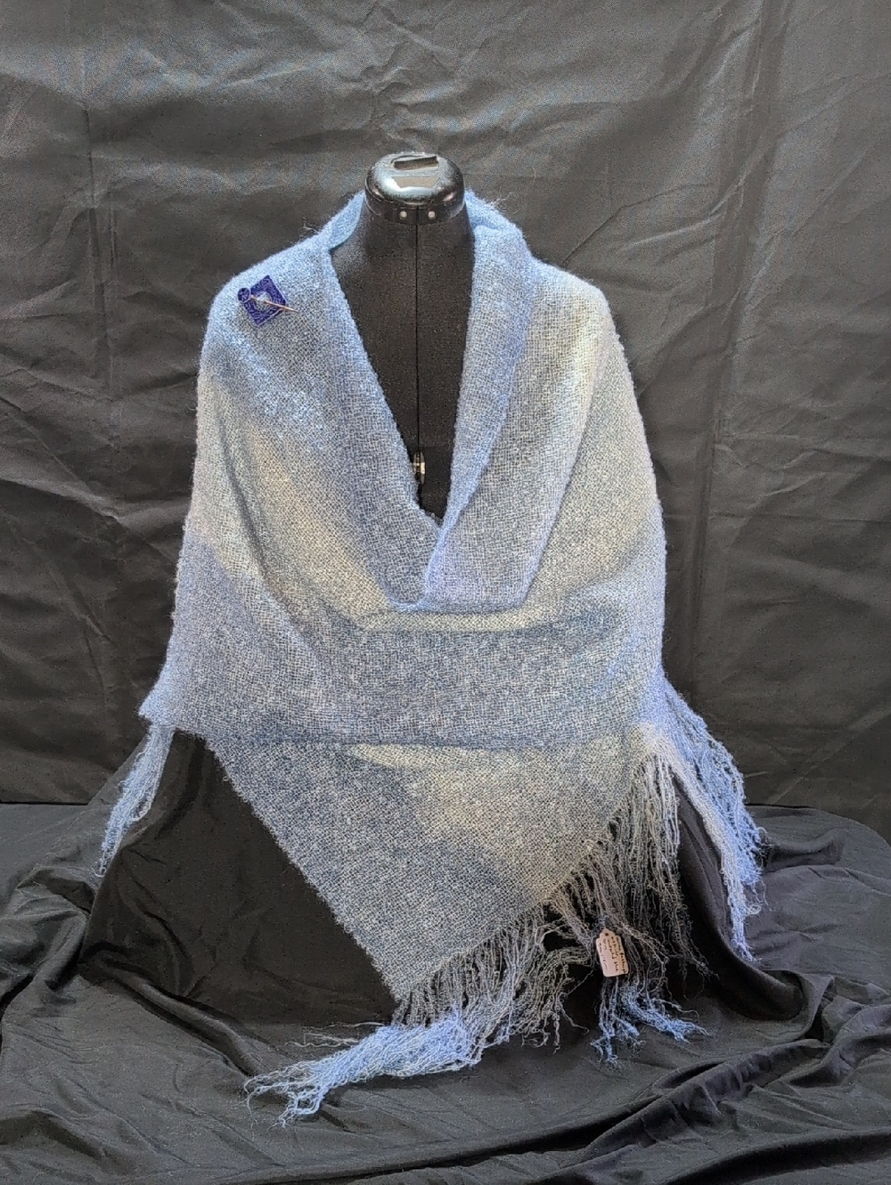 Woven Mohair wrap Shawl